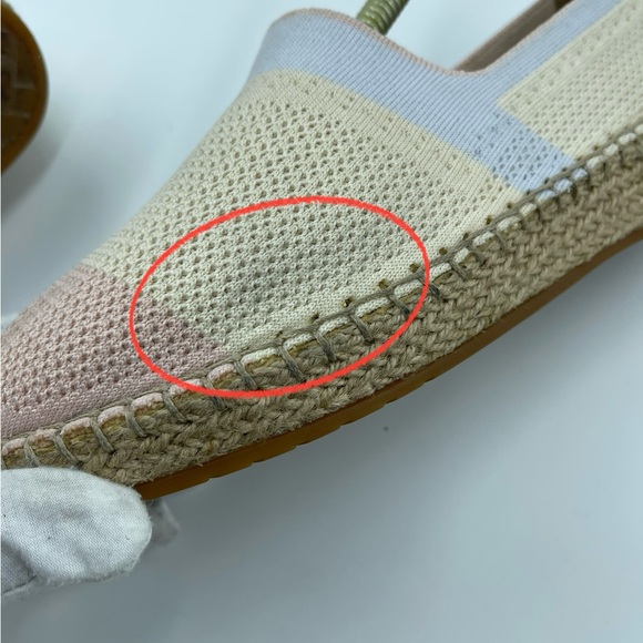 Cole Haan Cloudfeel Stitchlite Espadrille Leather Back Slip On Shoe Halogen - Picture 12 of 14